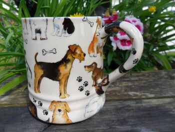 Tankard Mug In Dogs And Puppies Design, 4 of 8