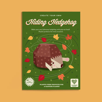 Create Your Own Hiding Hedgehog, 2 of 2