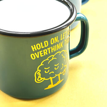 Hold On Let Me Overthink This Laptop Vinyl Decal, 4 of 10