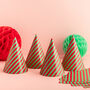Candy Striped Party Hats, thumbnail 6 of 6