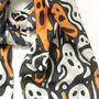 Ghost Print Halloween Scarf, thumbnail 3 of 6