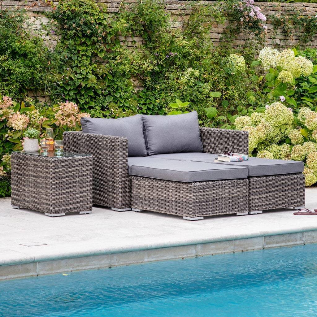 Rattan Double Lounger By Idyll Home | notonthehighstreet.com