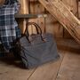 Canvas And Leather Laptop Bag, thumbnail 5 of 5