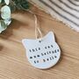 This Cat Mum Belongs To, Personalised Mother's Day Gift, From The Cat Mother's Day Keepsake, thumbnail 1 of 3