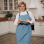 Matching Checked Christmas Aprons | Kids And Adults, thumbnail 8 of 12
