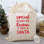 Personalised Santa Sack For Christmas Presents, thumbnail 1 of 6