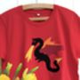 Parent And Child Dragon T Shirt Set, thumbnail 4 of 6