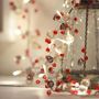 Cabana Red Beaded Mains Fairy Lights, thumbnail 1 of 7