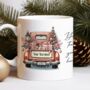 Personalised Christmas Vintage Truck Gift Mug, thumbnail 7 of 9