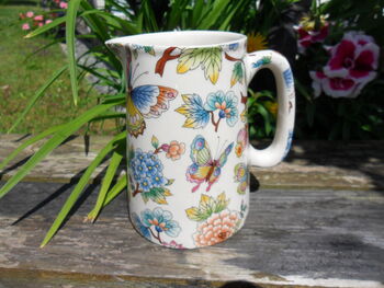 Half Pint Jug In Oriental Garden Design, 3 of 6