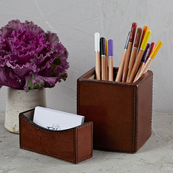 Leather Desk Set Mini By Life of Riley
