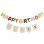 Colourful Birthday Banner With Name Bunting Set, thumbnail 2 of 3
