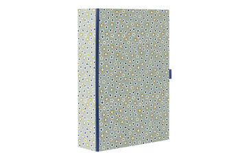 Patterned Box File In Green, 7 of 8