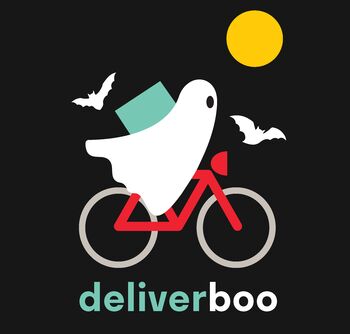 Deliverboo Funny Halloween Card, 4 of 9