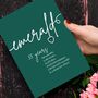 Sparkly Emerald Anniversary Heart Card, thumbnail 2 of 8