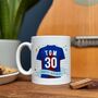 Father's Day Football Strip Mug, thumbnail 5 of 8