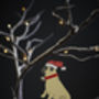 Pug Christmas Tree Decoration, thumbnail 3 of 3