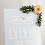 Moon And Stars Wedding Table Plan Cards, thumbnail 1 of 3