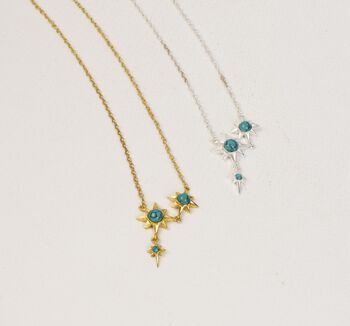 Star Gaze North Star Necklace Gold, 4 of 4