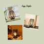 Double Metal Mesh Cage Table Lamp Battery Powered, thumbnail 3 of 6