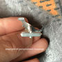 Personalised T Rex Dinosaur Cufflinks In Silver, thumbnail 4 of 5