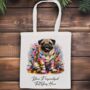 Personalised Pug In Christmas Lights, thumbnail 6 of 9