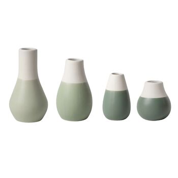 Set Of Four Ombre Mini Bud Vases, 5 of 5