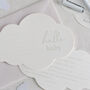 Iridescent Baby Shower Advice Cards Keepsake Pearls, thumbnail 4 of 5