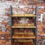Industrial Reclaimed Bookcase Shelf Unit 181, thumbnail 4 of 6