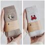 Puffin Wool Socks Embroidered Gift For Coastal Lovers, thumbnail 7 of 12
