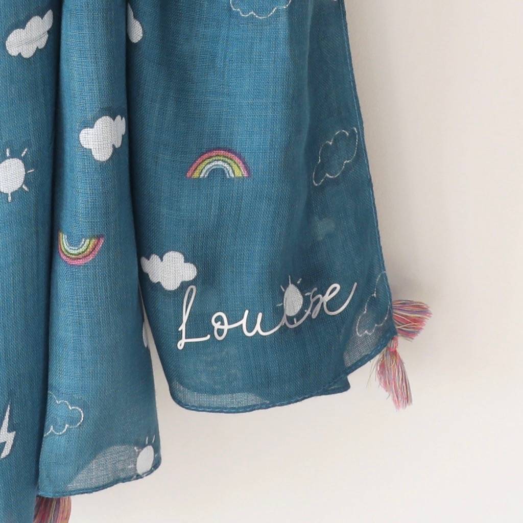 personalised-cloud-and-rainbow-scarf-by-lisa-angel-notonthehighstreet