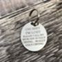 Personalised Engraved Oval Dog Tag, thumbnail 2 of 4