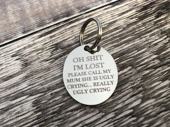 Personalised Engraved Oval Dog Tag, 2 of 4