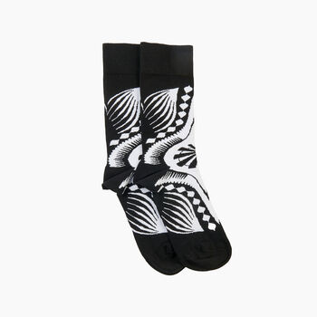 Dashiki Black Afropop Socks, 2 of 2