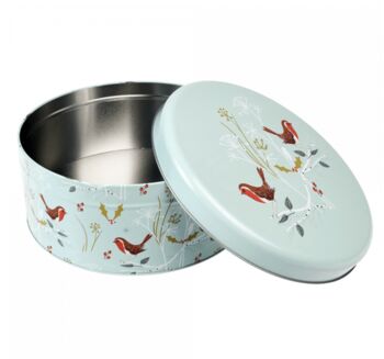 Personalised Robin Cake Storage Tin, 4 of 5