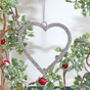 Sparkly Heart Hanging Decoration, thumbnail 2 of 2