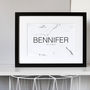 Personalised Super Couple Print, thumbnail 1 of 8