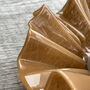 Power Handmade Folded Glass Bowl, thumbnail 3 of 4