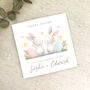 Personalised Easter Bunny Grandchildren Card, thumbnail 3 of 4