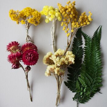 Olga Prinku Dried Floral Embroidery Hoop Kit No.Four, 3 of 8