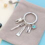 Dentist Personalised Keyring, Dental Nurse, Graduation, thumbnail 10 of 12
