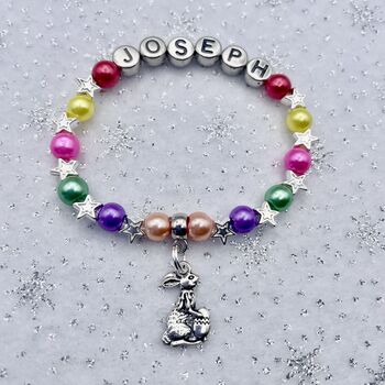 Personalised Easter Bunny Bracelet, 8 of 12