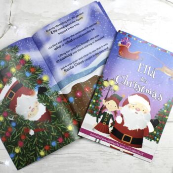 Personalised 'It's Christmas' Santa Story Book, 5 of 5