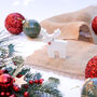 Christmas Reindeer Decorative Ornament, thumbnail 2 of 5