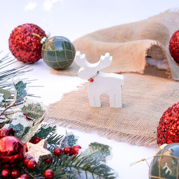Christmas Reindeer Decorative Ornament, 2 of 5
