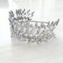 Crystal Bridal Crown, thumbnail 2 of 4
