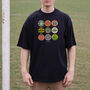 Watford Football Beer Mats Oversized T Shirt, thumbnail 7 of 8