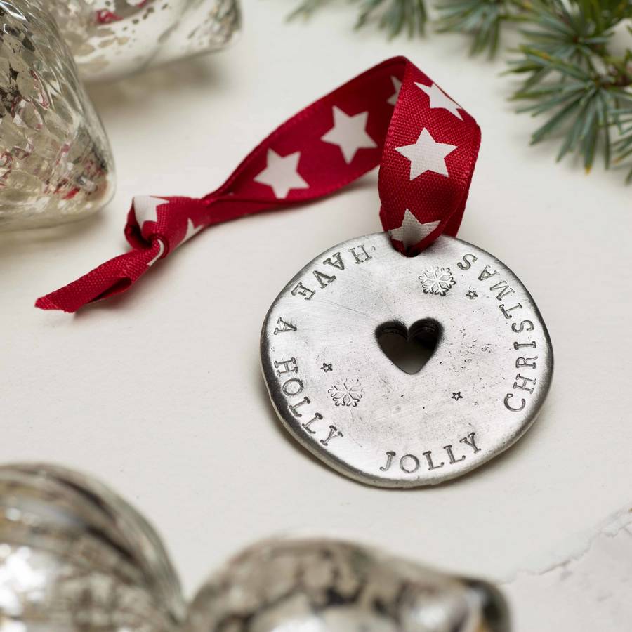 Personalised Christmas Decoration Large By Chambers & Beau