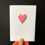 One Of A Kind Heart Love Card, thumbnail 4 of 6