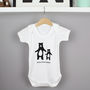 Dance Like Daddy, Father's Day Babygrow, thumbnail 6 of 7